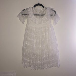 “White Lace Dress”